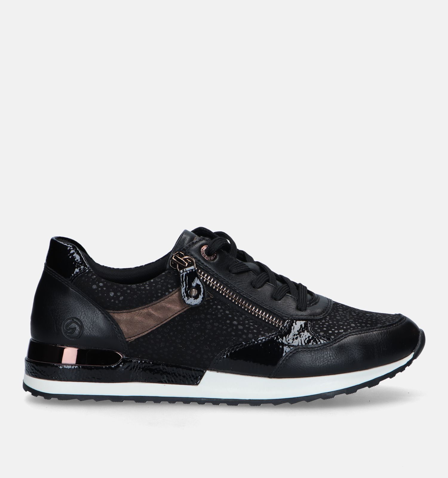 Remonte Zwarte Sneakers Dames Sneakers Online op TORFS.BE