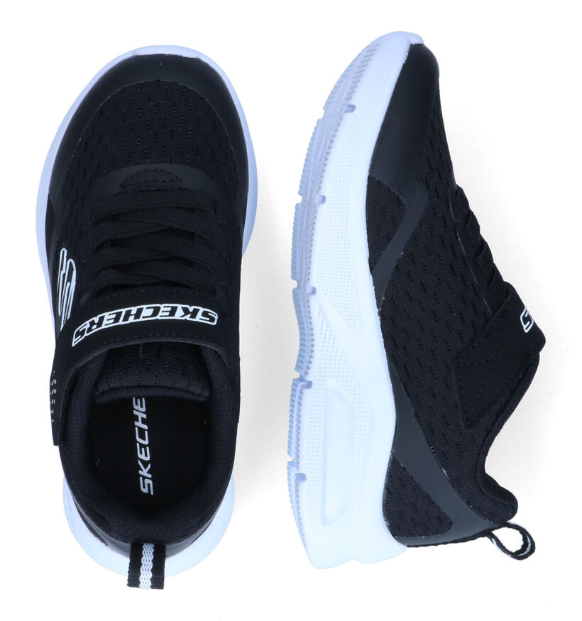 Skechers Mocrospec Max Zwarte Sneakers voor jongens (302934)