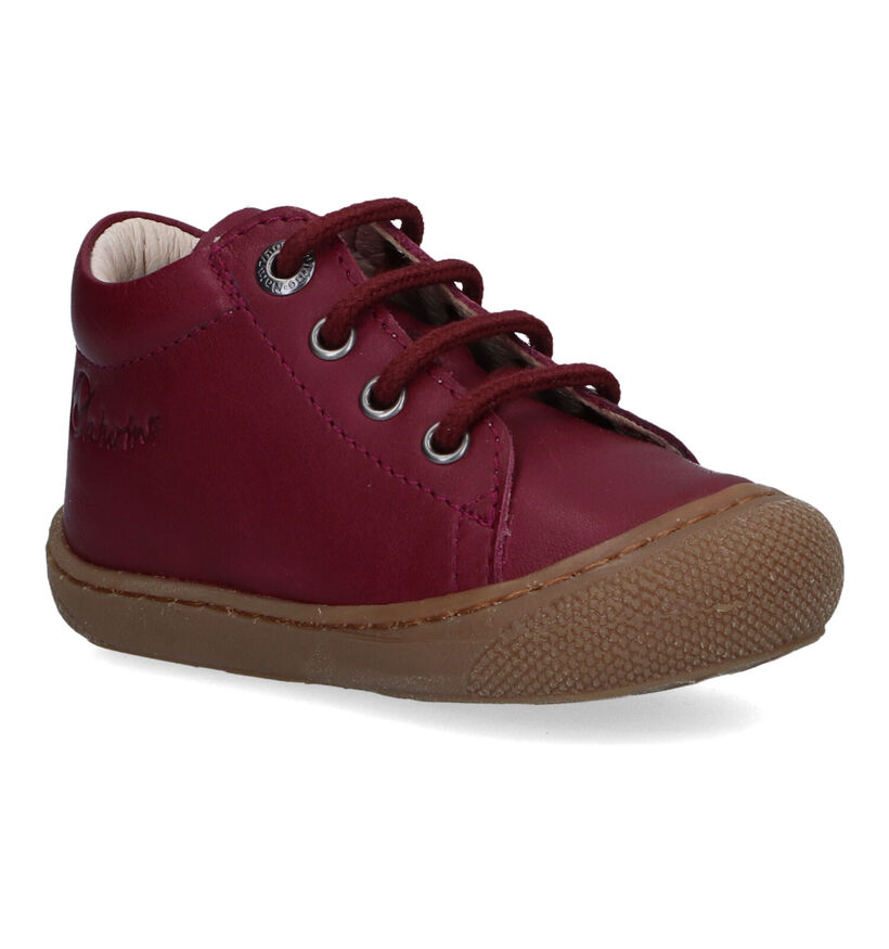 Naturino Cocoon Cognac Bottines voor jongens, meisjes (324034) - geschikt voor steunzolen