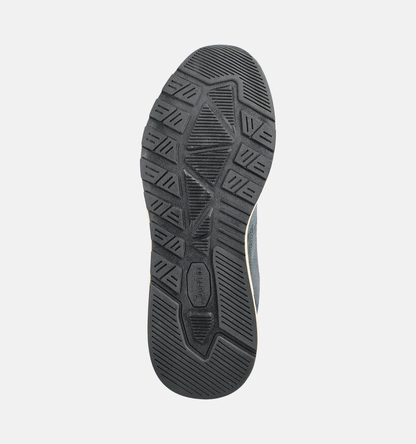 Bufflox Grimbergen Chaussures plates en Bleu pour hommes (379784) - pour semelles orthop&eacute;diques