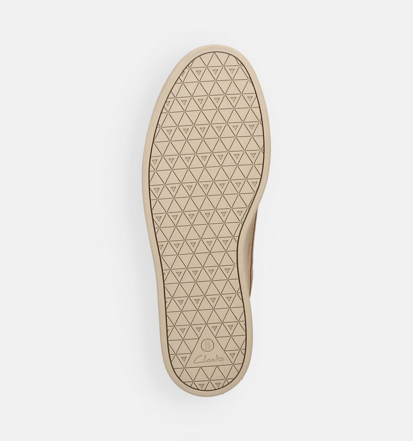 Clarks Lockford Beige Bootschoenen voor heren (370691) - geschikt voor steunzolen