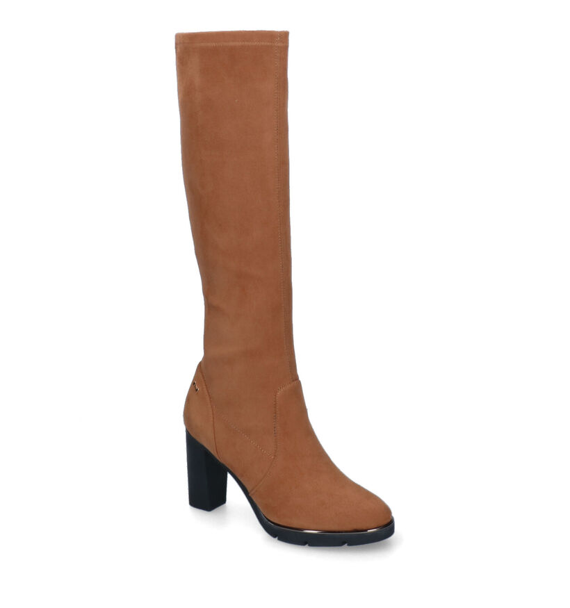 Nathan-Baume Cognac Laarzen in daim (315979)