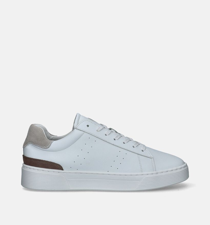Cycleur de Luxe Baskets basses en Blanc pour hommes (355216) - pour semelles orthopédiques