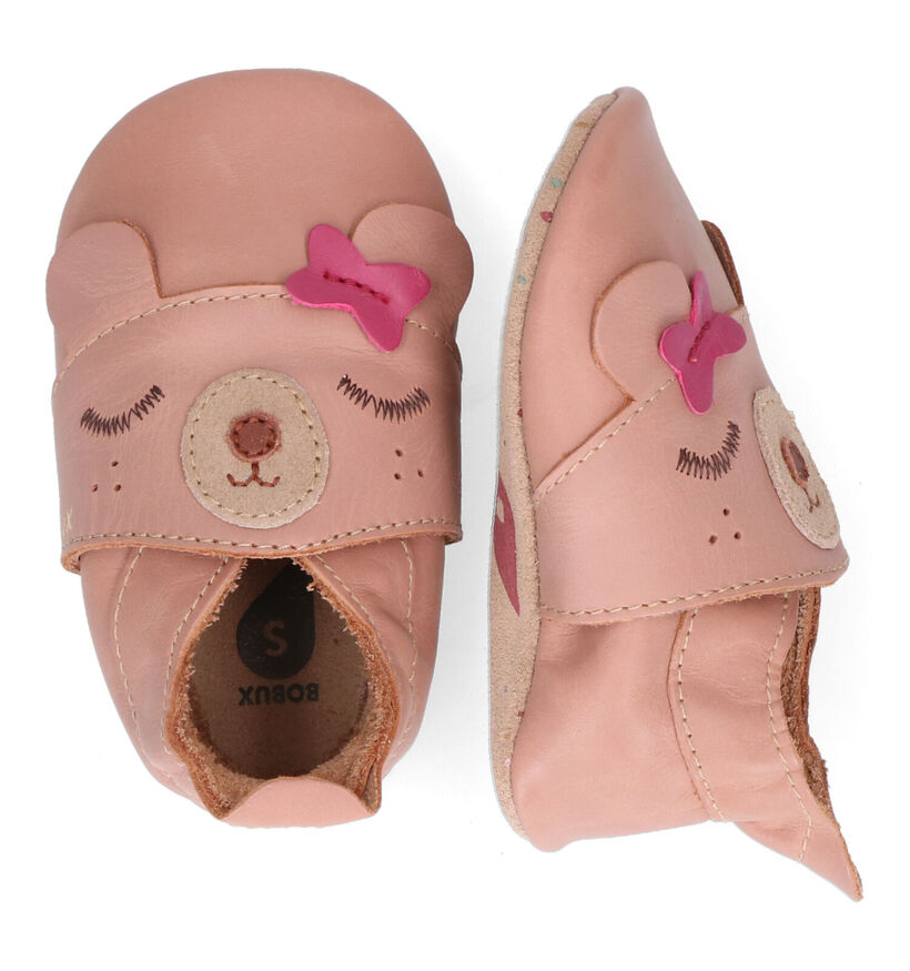 Bobux Mama Bear Chaussons pour bébé en Rosé pour filles (315040)