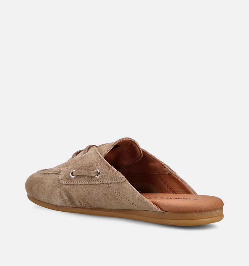 Tamaris Donkerbeige Slippers voor dames (371796)