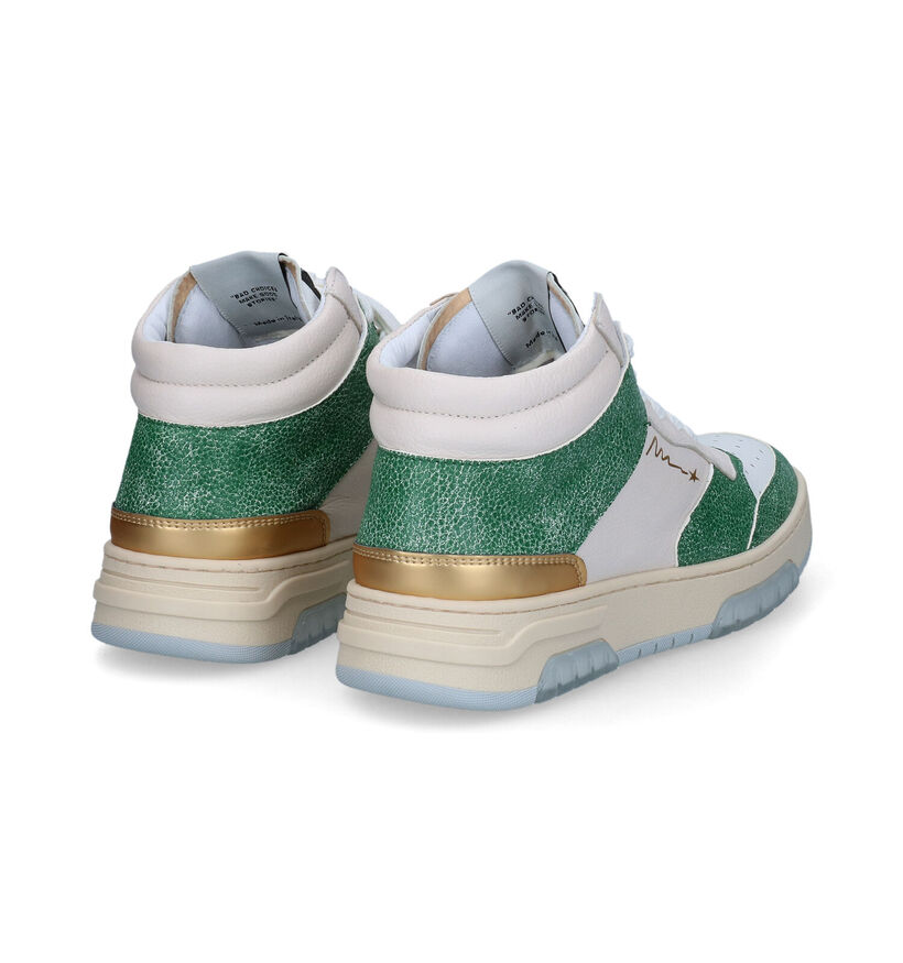 Méliné Ecru Sneakers in leer (316071)