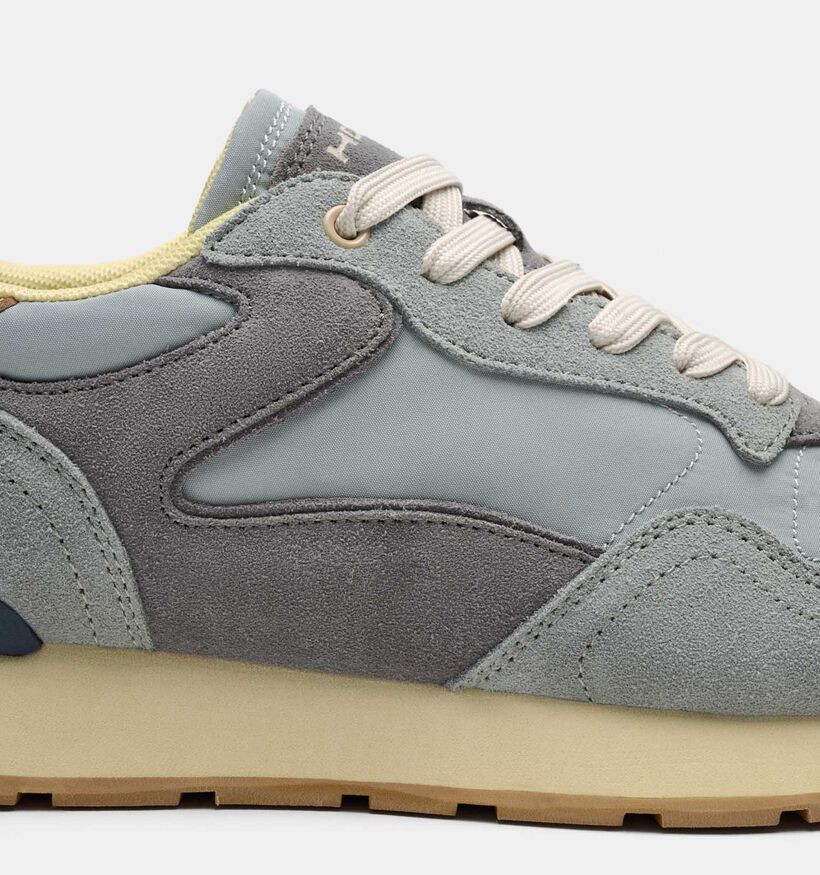 HOFF City Retro Light Blue Blauwe Veterschoenen voor heren (367329) - geschikt voor steunzolen