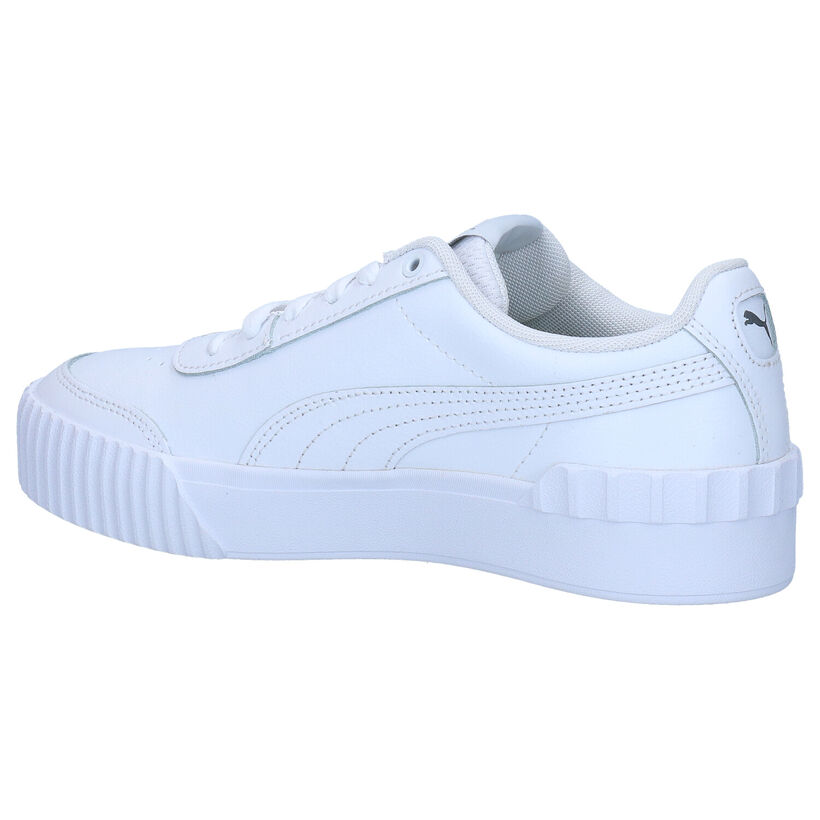 Puma Carina Lift Witte Sneakers in kunstleer (293506)