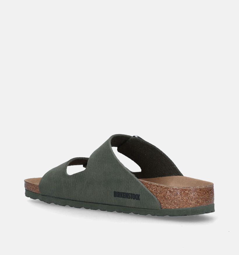Birkenstock Arizona Nu-pieds en Noir pour hommes (213368)
