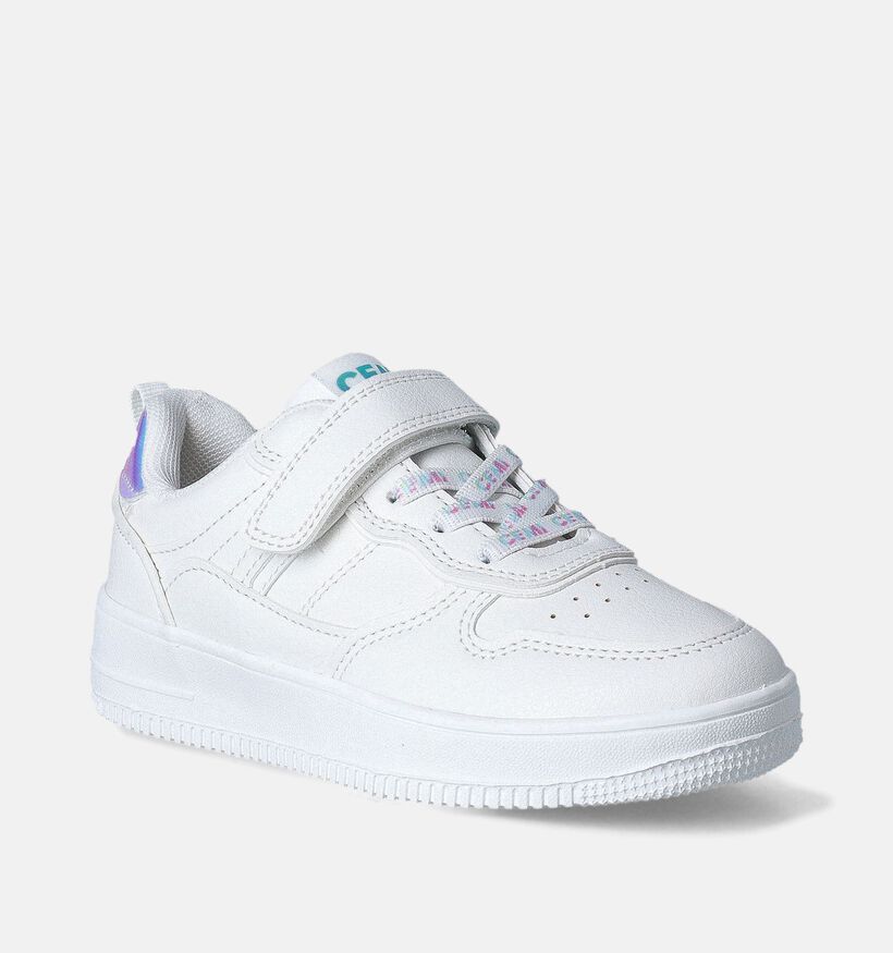 CEMI Baskets basses en Blanc pour filles (354183)