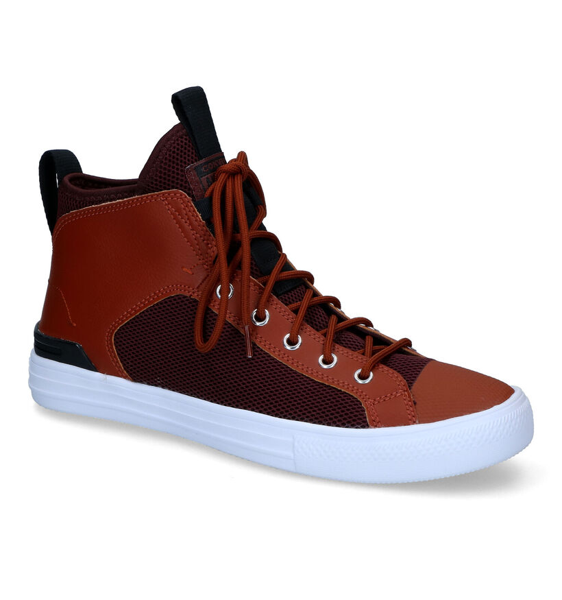 Converse Chuck Taylor AS Ultra Mid Baskets en Congnac pour hommes (293722) - pour semelles orthopédiques