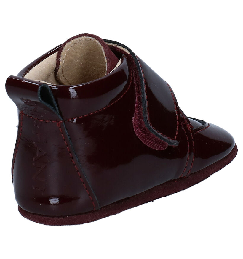 Enfant Chaussons pour bébé en Bordeaux pour filles (297716)