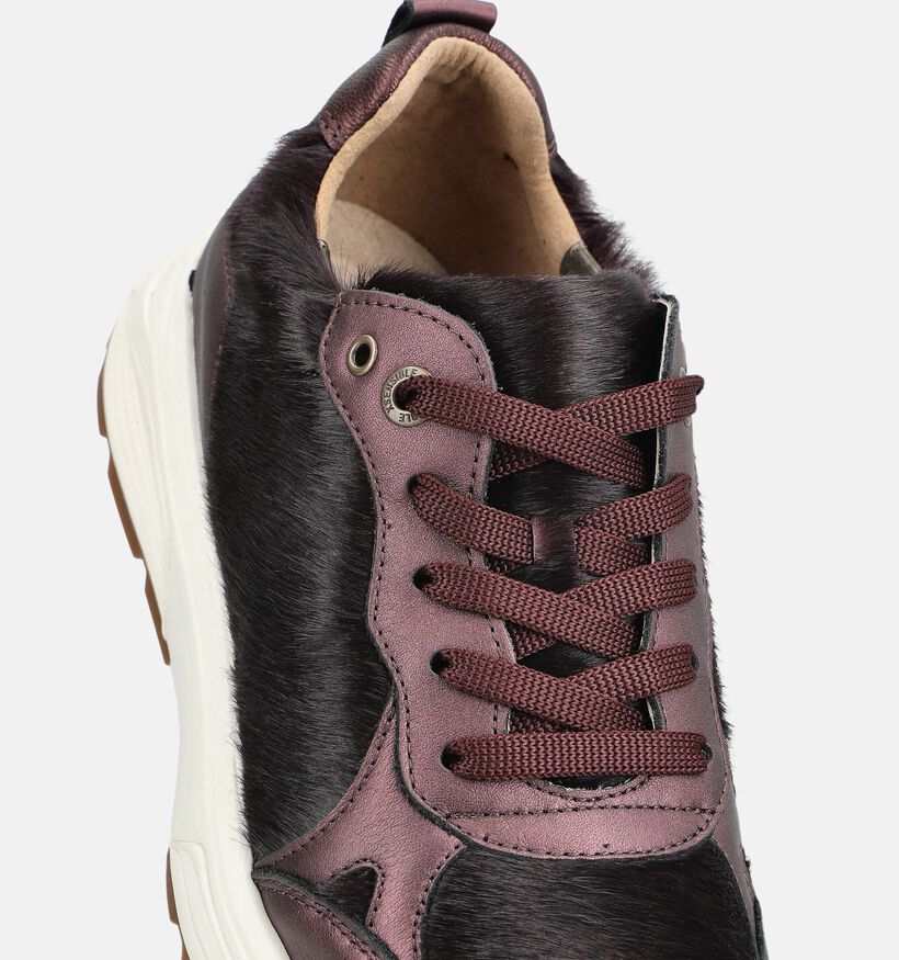 Xsensible Chain Bordeaux Sneakers voor dames (379012) - geschikt voor steunzolen