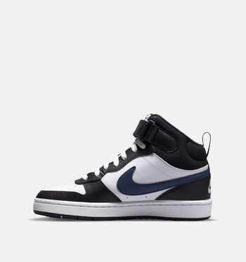 Nike Court Borough Mid Baskets White/ University Red/ White/ Black/White/ White/ White/Game Royal/ Black/ White/404 -GAME ROYAL/ BLACK WHITE/602 -UNIVERSITY RED/BLACK-WHITE