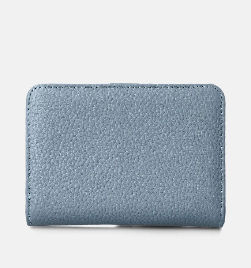 Crinkles Porte-monnaie zippé en Bleu pour femmes (358084)