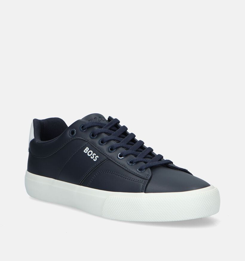 BOSS Aiden Tenn Chaussures à lacets en Bleu pour hommes (336277)