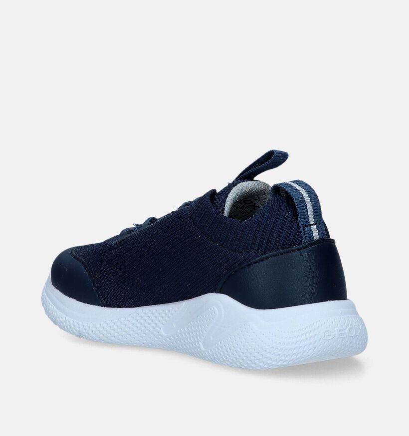 Geox Sprintye Blauwe Sneakers voor jongens (339641)