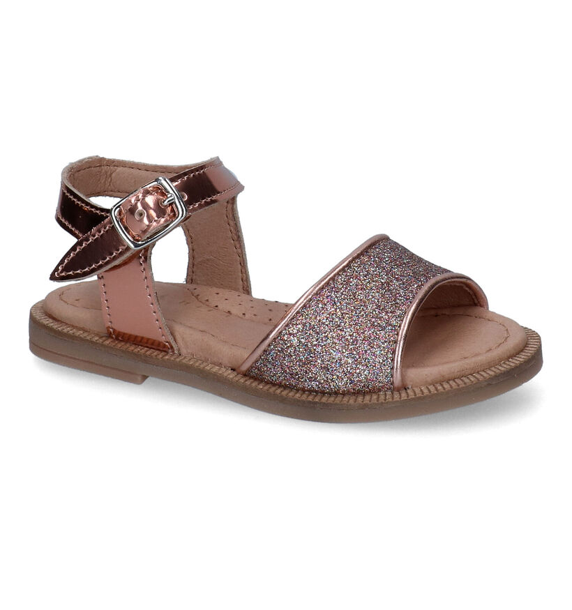 Milo & Mila Rose gold Sandalen voor meisjes (324512)