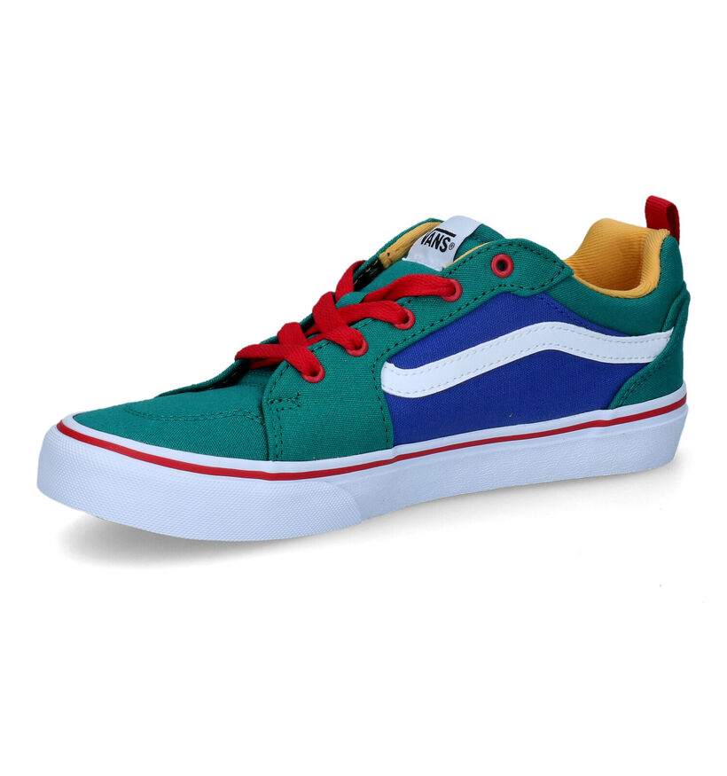 Vans Filmore Groene Sneakers in stof (312308)