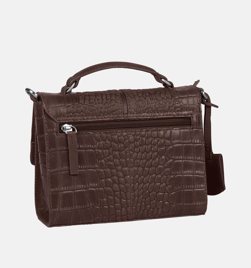 Burkely Colbie Donkerbruine Crossbodytas voor dames (380460)