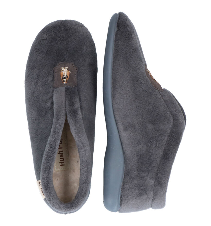 Hush Puppies Olifan Pantoufles en Gris pour femmes (345569)