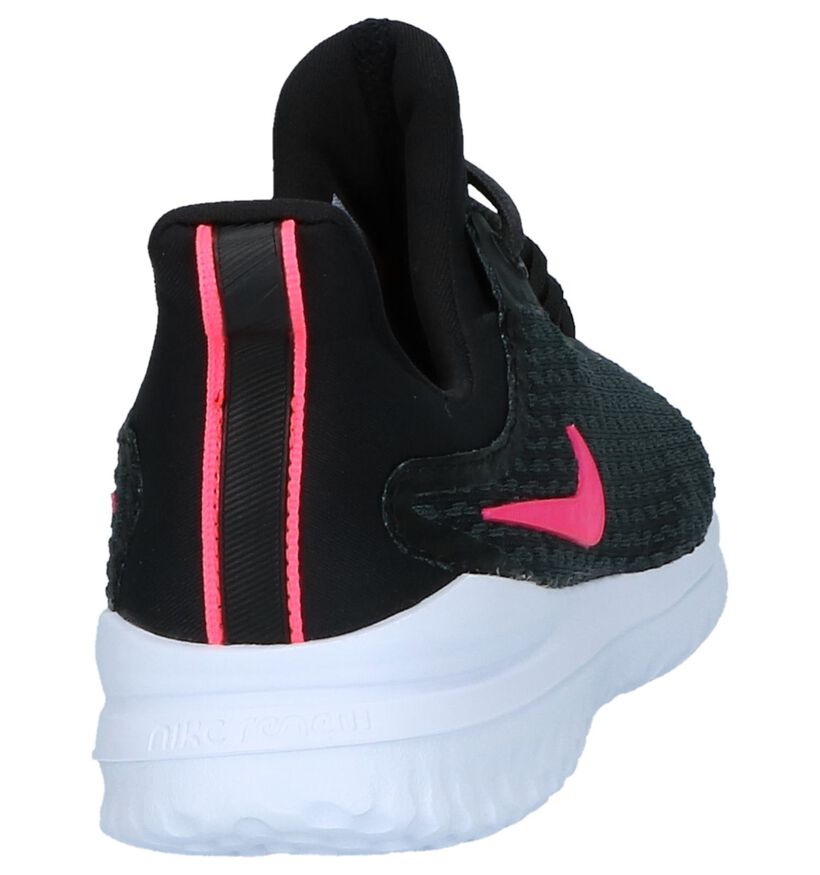Nike Baskets slip-on en Noir en textile (222211)