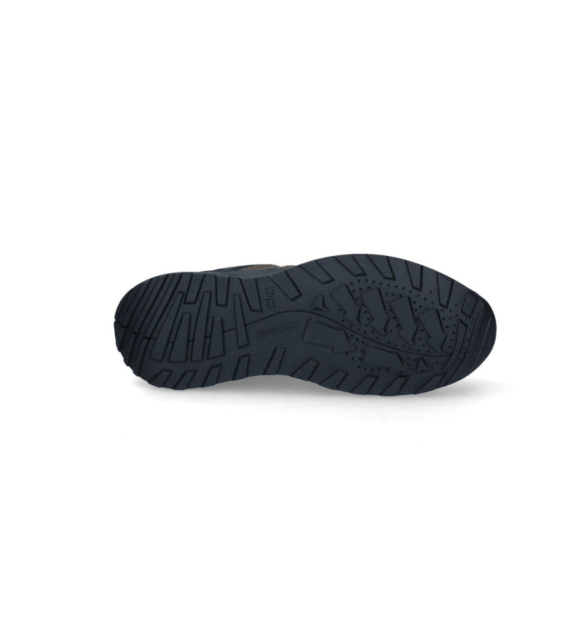 Geox Terrestre Chaussures de randonnée en Noir en simili cuir (315799)