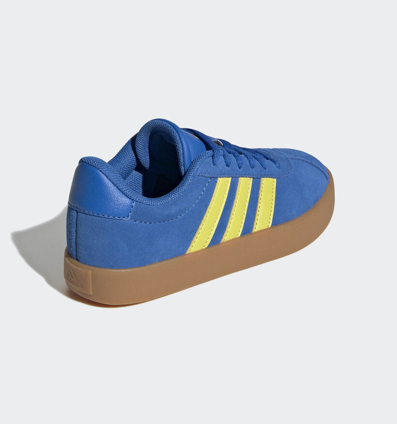 adidas VL Court 3.0 Gele Sneakers voor jongens, meisjes (350160)