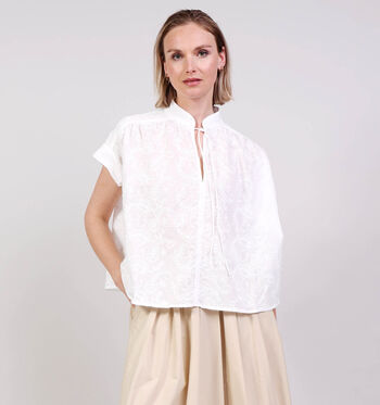 Rue Mazarine Blouses Wit