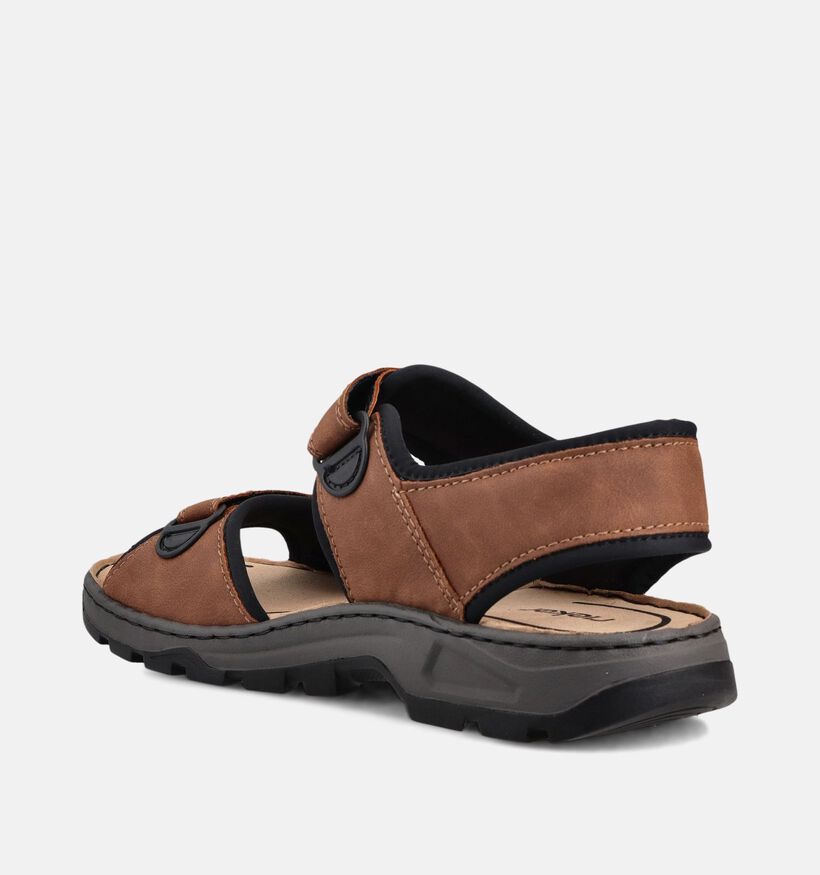 Rieker Bruine Sandalen voor heren (370509)