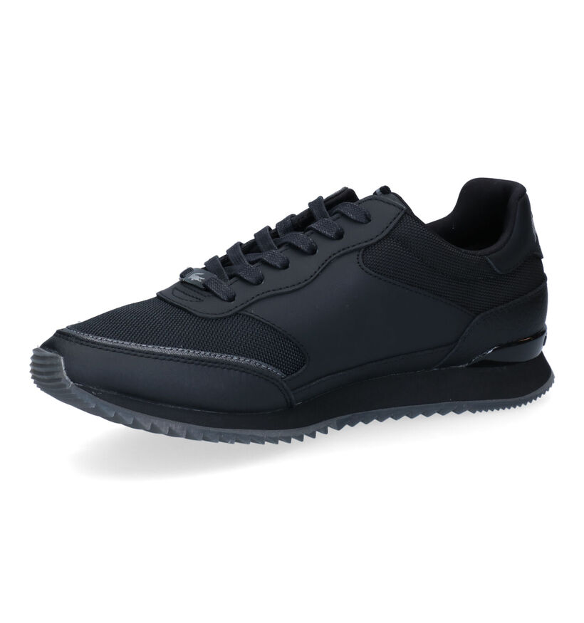 Lacoste Partner Luxe SMA Baskets en Noir pour hommes (295674) - pour semelles orthopédiques