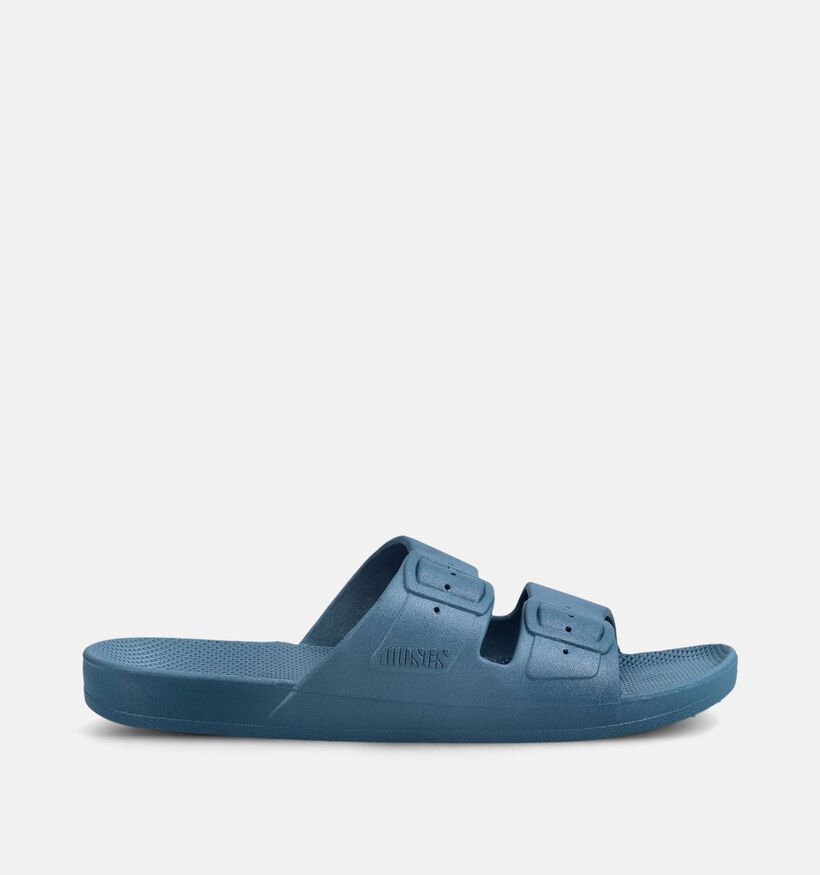 Freedom Moses Original Basic Blauwe Slippers voor dames (370851)