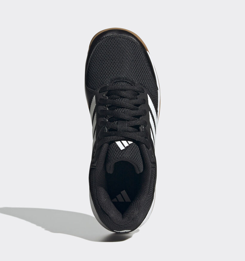 adidas Speedcourt K Zwarte Sneakers voor jongens, meisjes (366035) - geschikt voor steunzolen