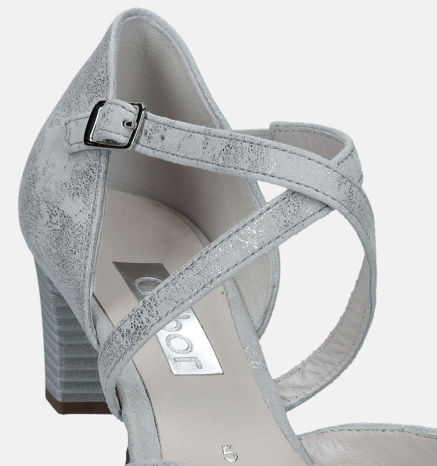 Gabor Zilveren Pumps met Bandje Dames Pumps Online op TORFS.BE