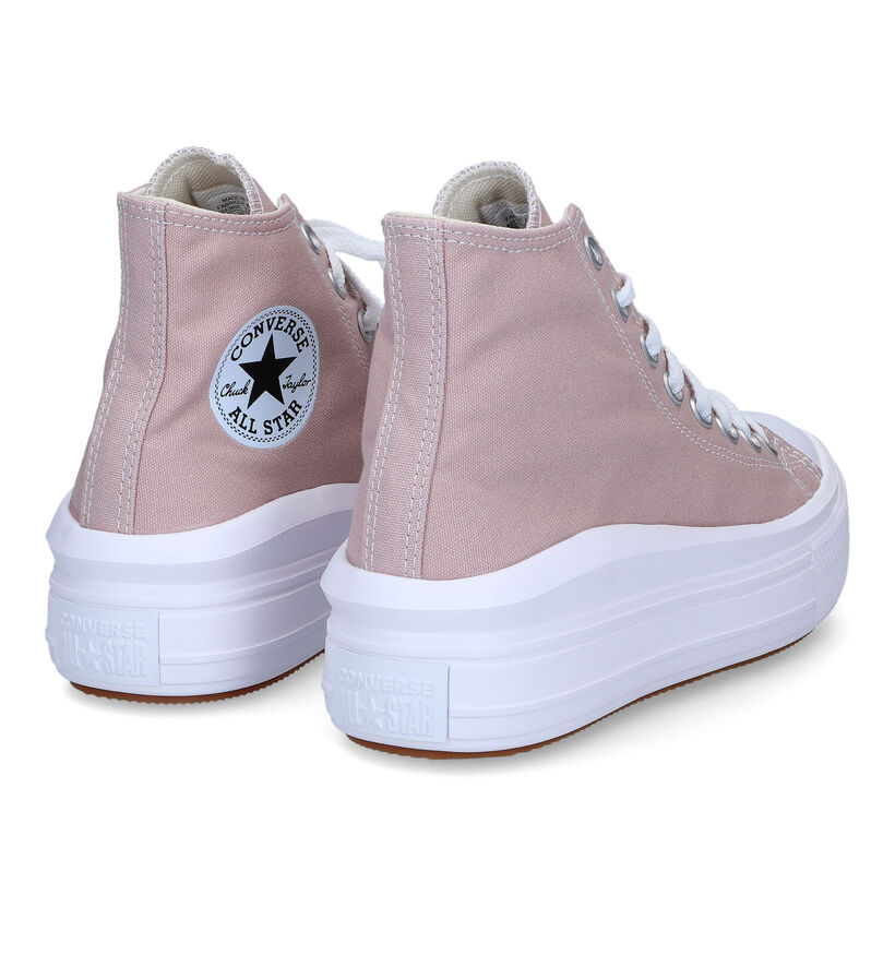 Convers Chuck Taylor All Star Move Platform Baskets en Noir pour femmes (341706)