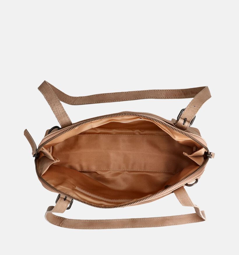 Bear Design Sac &agrave; bandouli&egrave;re en Beige pour femmes (375809)