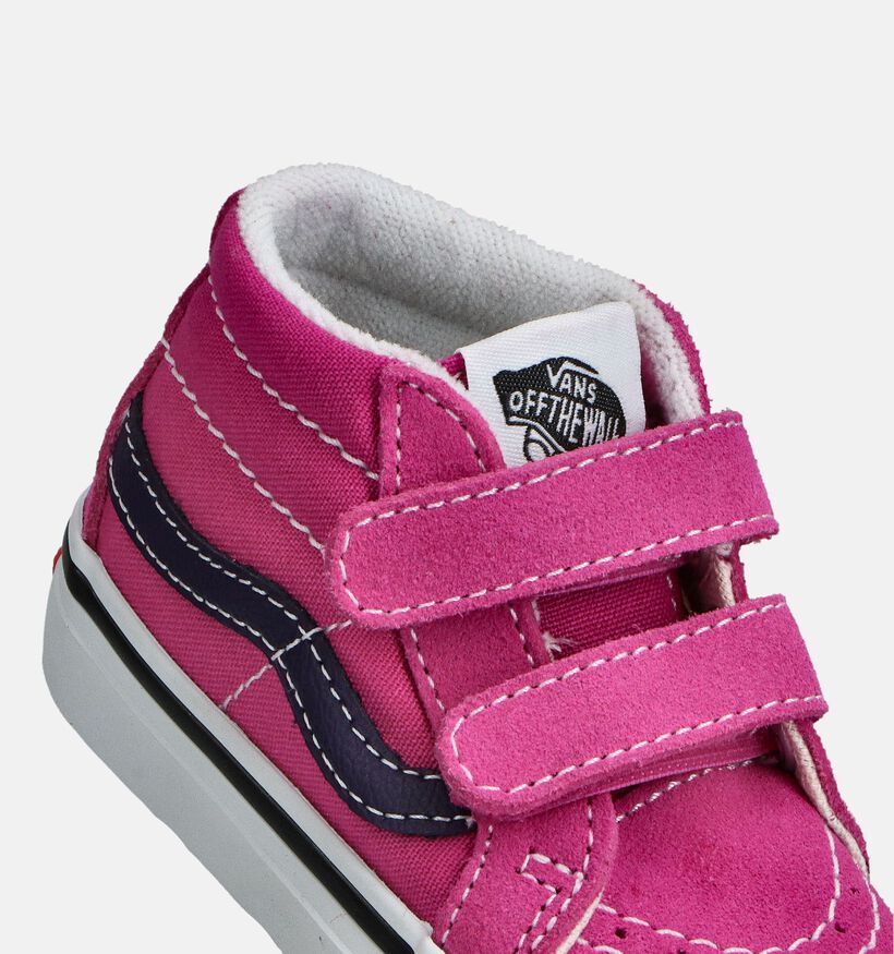 Vans Sk8-Mid Fuchsia Sneaker voor jongens, meisjes (361020)