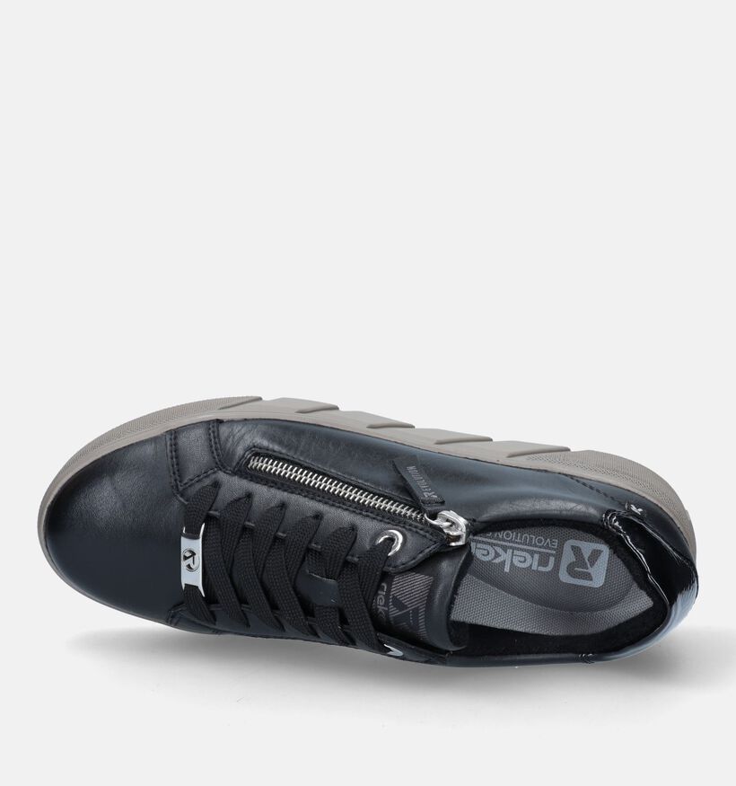 Rieker R-Evolution Zwarte Sneakers voor dames (333075) - geschikt voor steunzolen