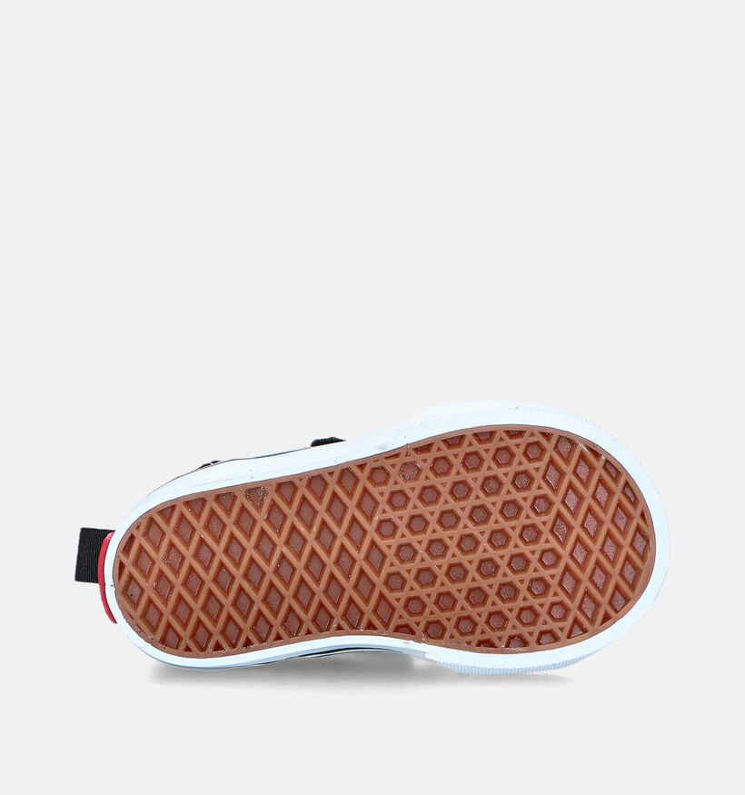 Vans Ward Mid Zwarte Sneakers voor jongens, meisjes (347738)