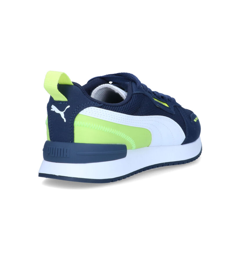 Puma R78 Blauwe Sneakers voor meisjes, jongens (318751) - geschikt voor steunzolen
