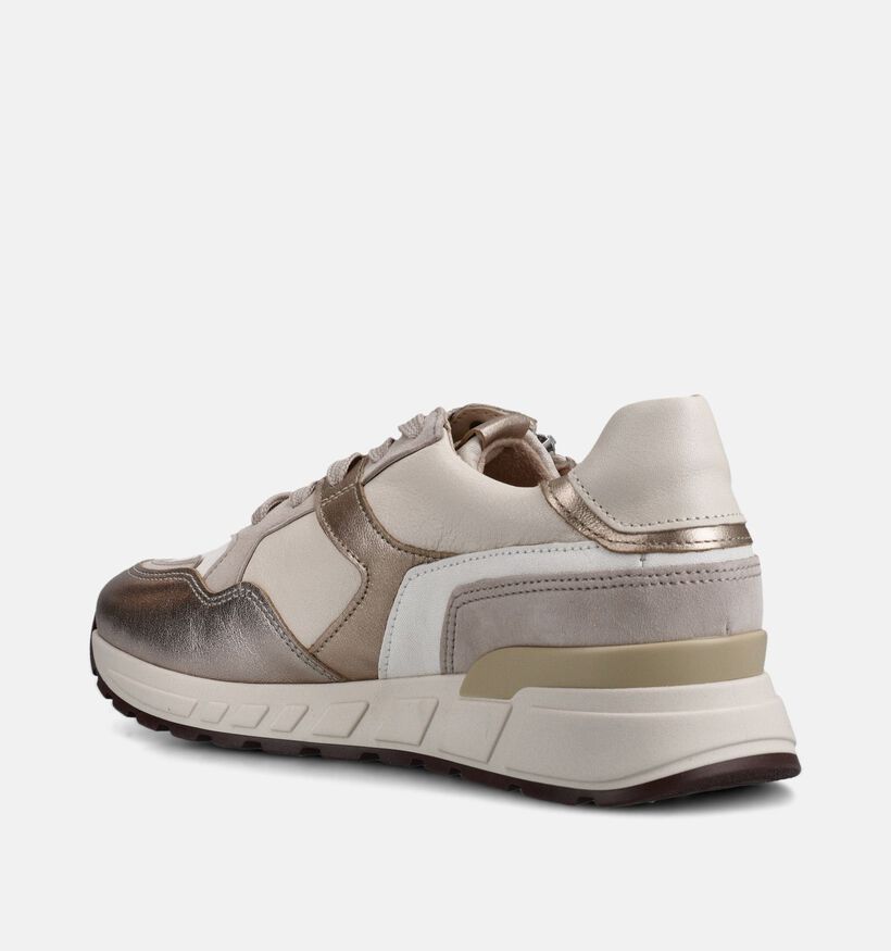 Gabor Baskets habill&eacute;es en Blanc pour femmes (368369) - pour semelles orthop&eacute;diques