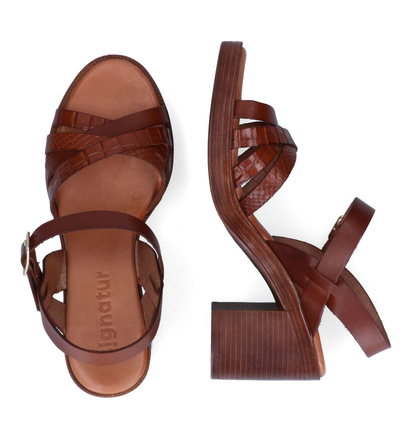 Signatur Cognac Sandalen voor dames (310269)