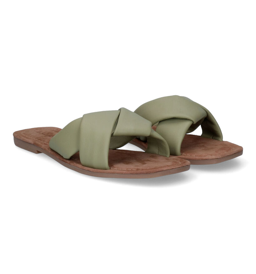 Lazamani Groene Slippers voor dames (310098)