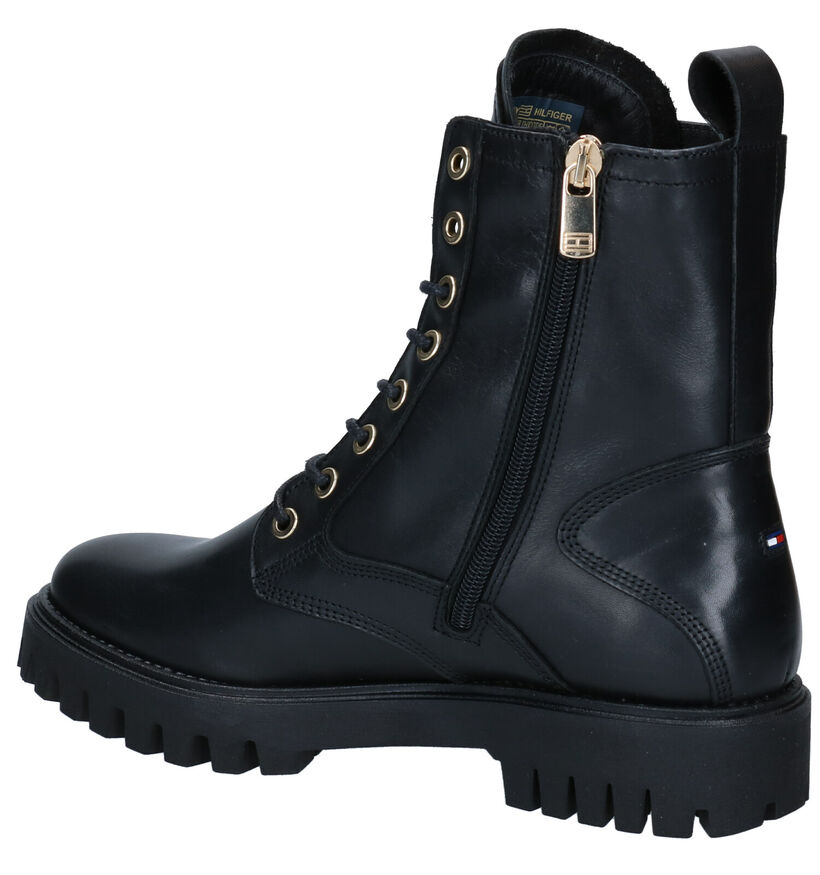 Tommy Hilfiger Bottines en Noir en cuir (279974)