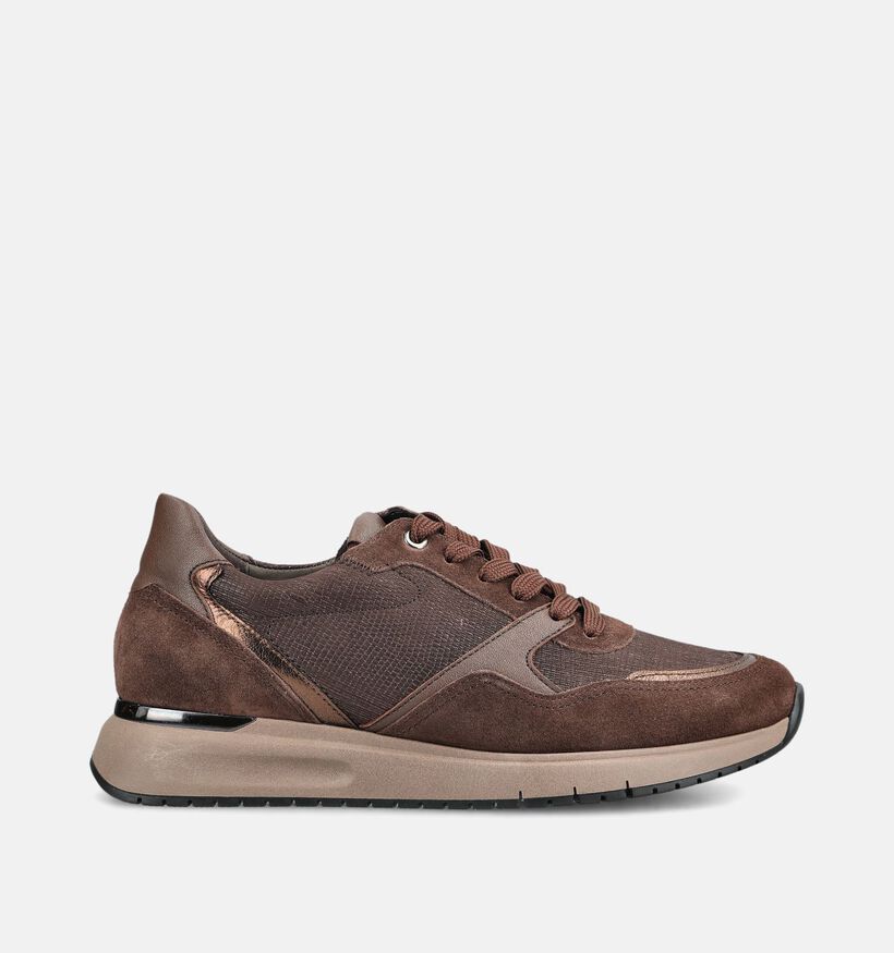 Gabor Bruine Sneakers voor dames (376989) - geschikt voor steunzolen