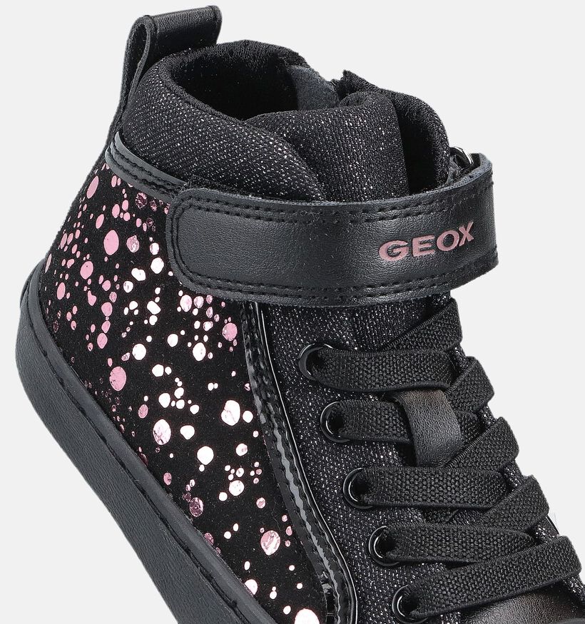 Geox Kalispera Chaussures hautes en Noir pour filles (361944) - pour semelles orthopédiques