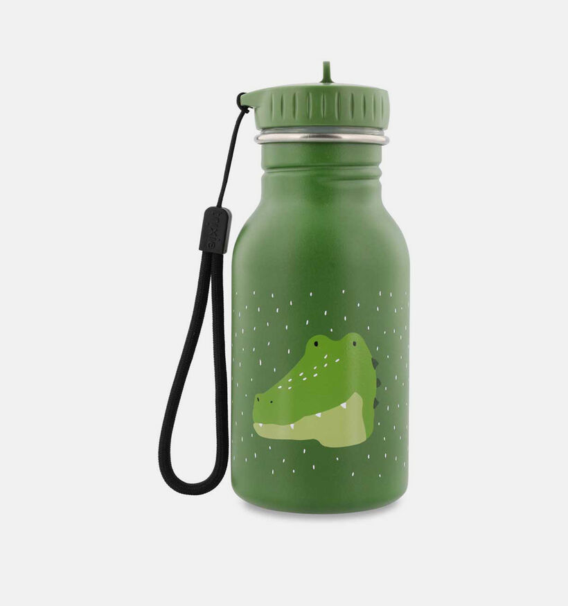 Trixie Mr. Alligator Gourde 350 ml en Vert fonc&eacute; pour filles, gar&ccedil;ons (385939)