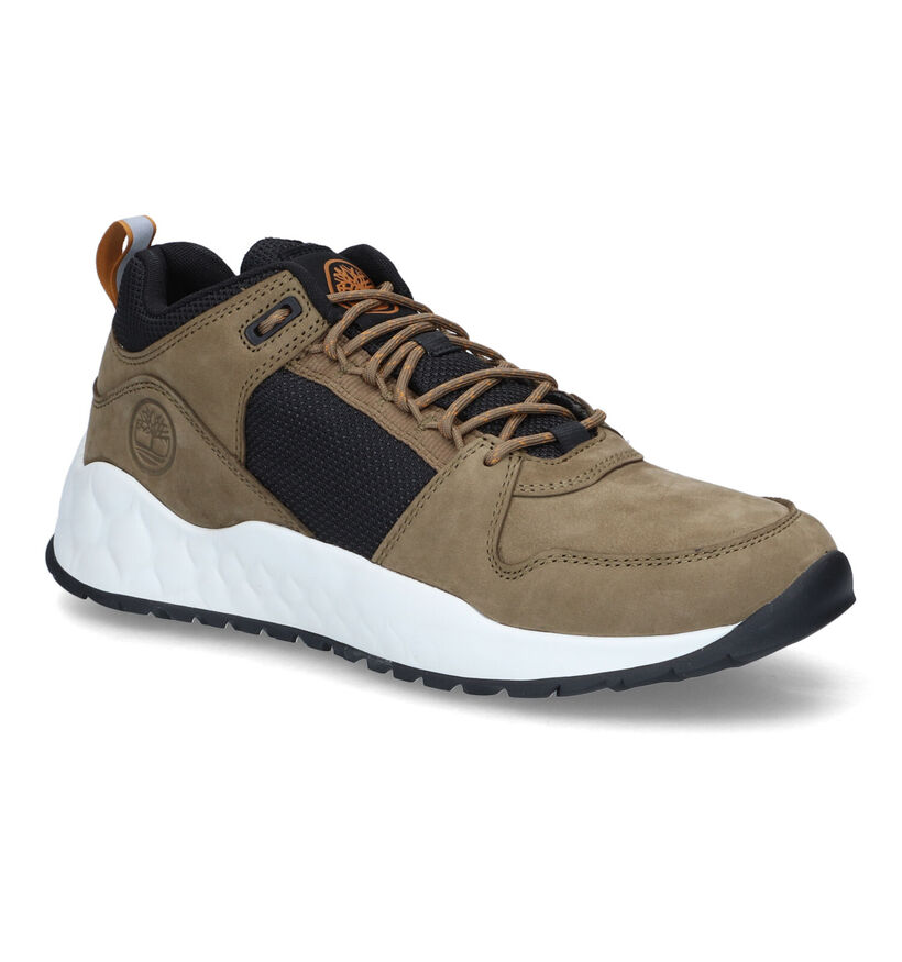 Timberland Solar Wave Chaussures hautes Kaki pour hommes (313464) - pour semelles orthopédiques