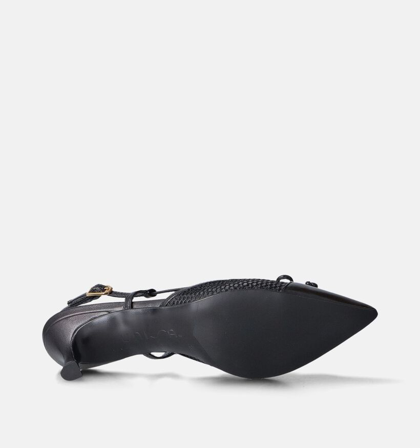 Unisa Iven Escarpins slingback en Noir pour femmes (358281)