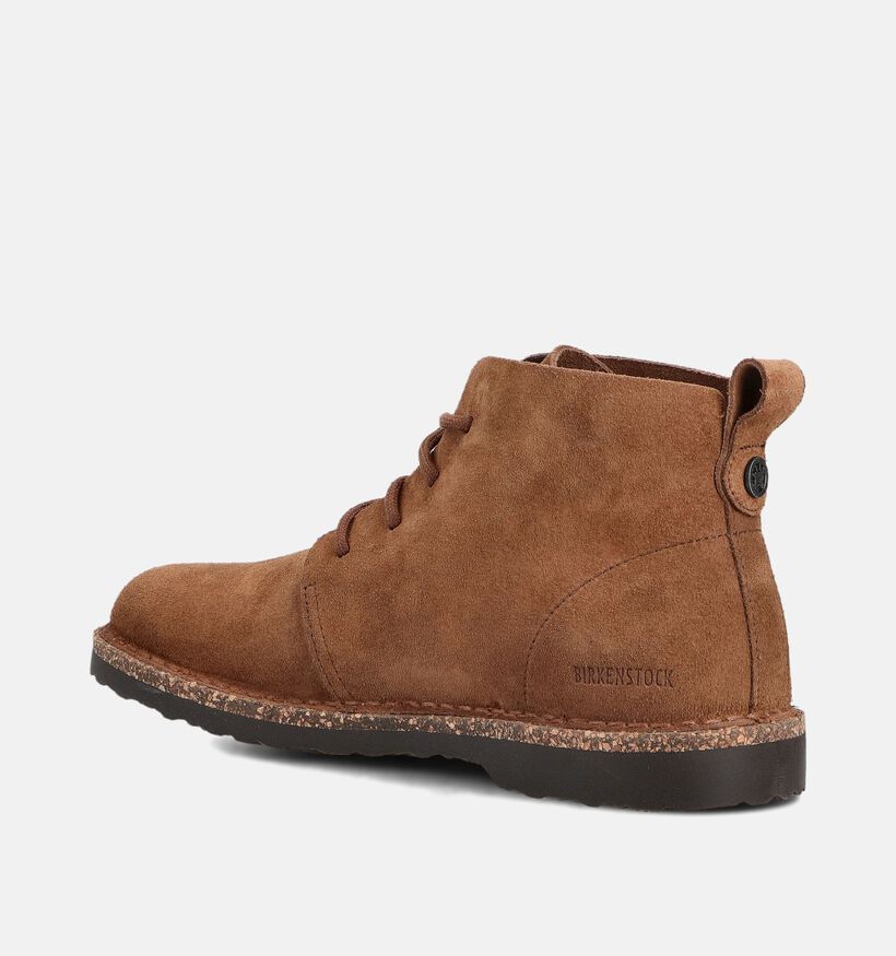 Birkenstock Uppsala Mid Cognac Geklede Boots voor heren (360277) - geschikt voor steunzolen
